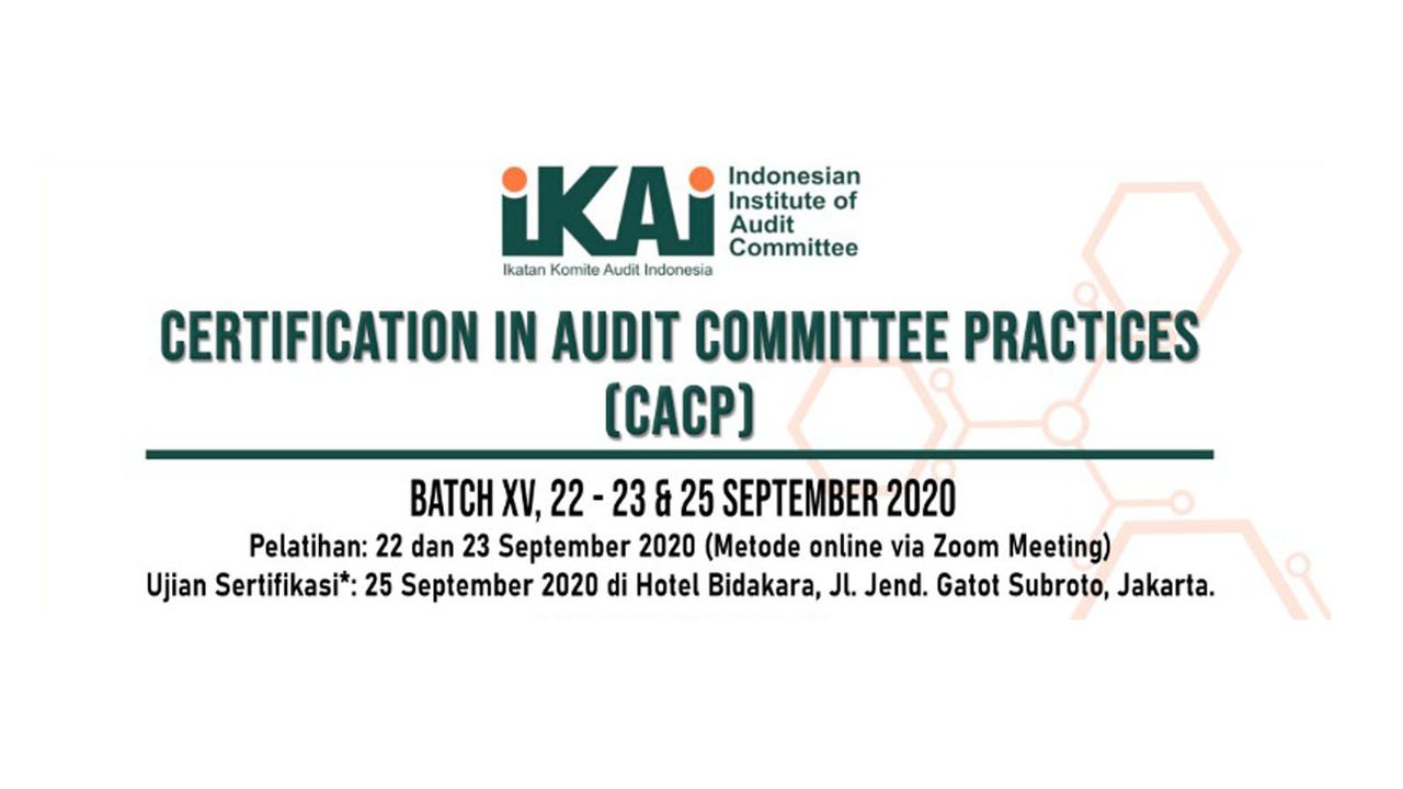 CACP Review Course Batch XV – 22 s/d 23 September 2020